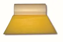 Tube Squeegee / Yellow Medium / With Handle
